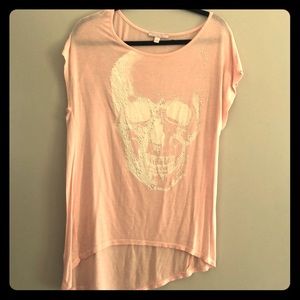 Skull loose fitting t shirt